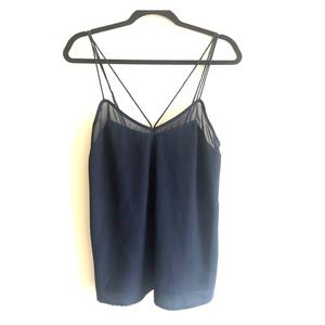 Finders Keepers Navy Cami Top